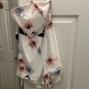 Floral Sleeveless Romper